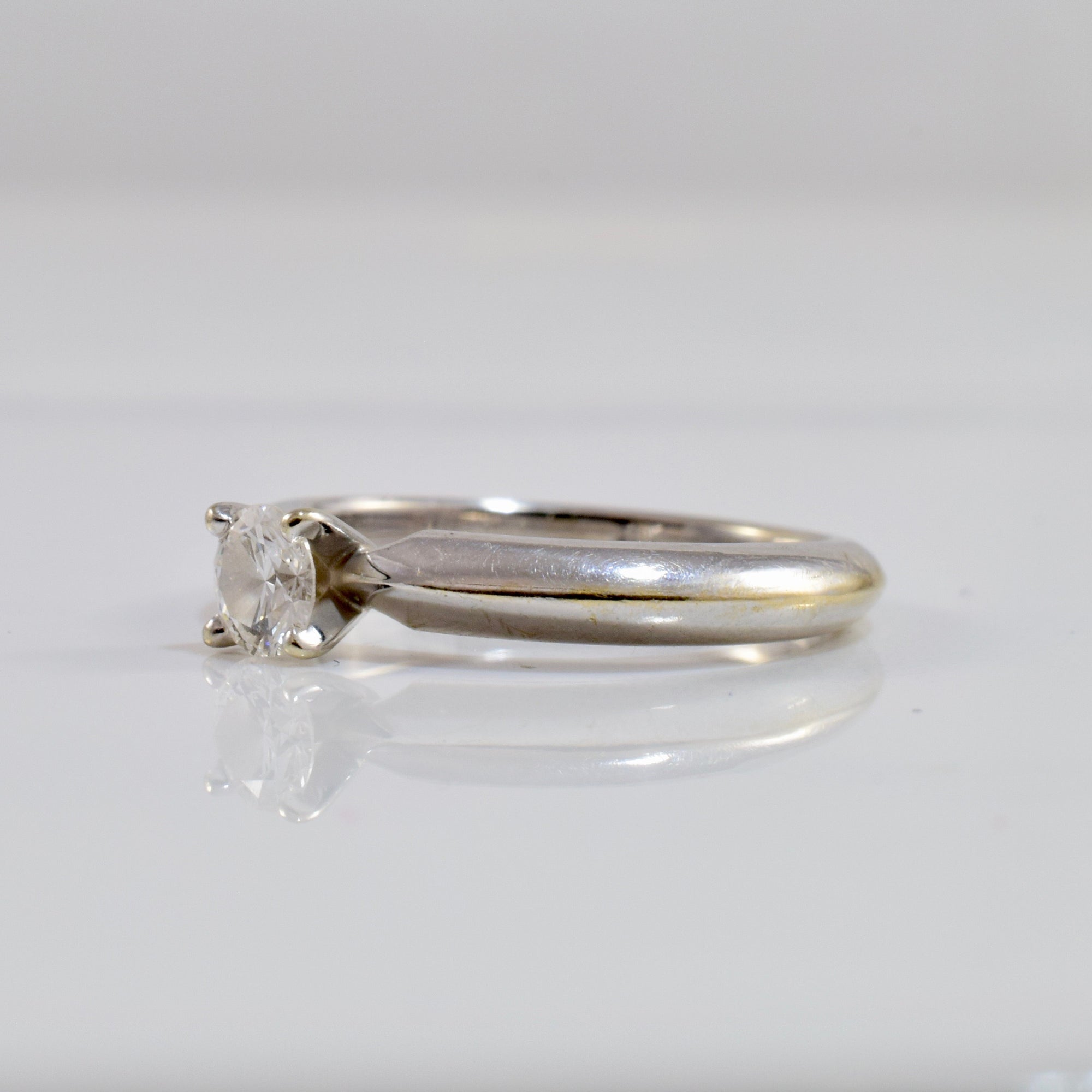Diamond Solitaire Engagement Ring | 0.30 ct SZ 5 |
