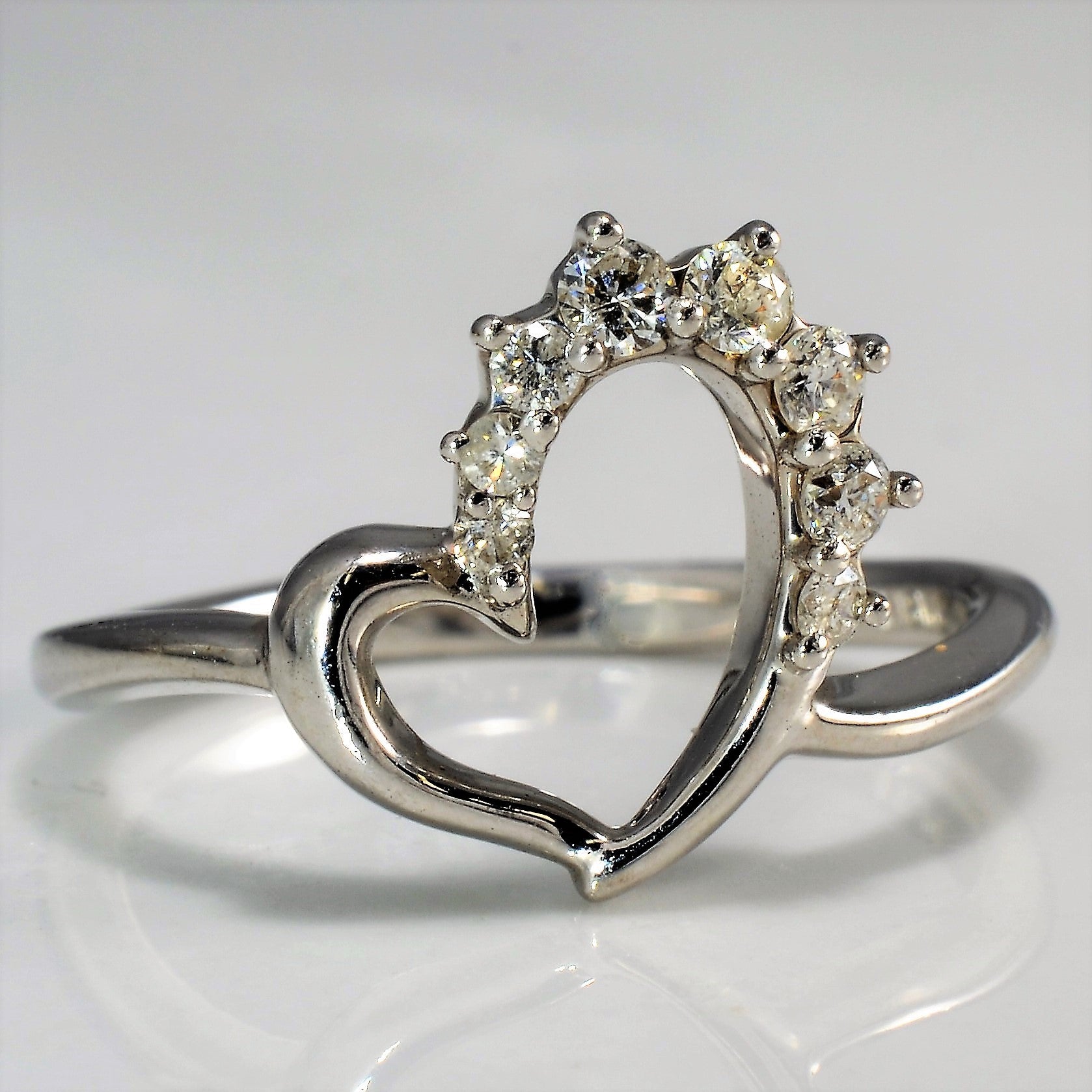 18k Diamond Promise Ring | 0.20 ctw | SZ 5 |