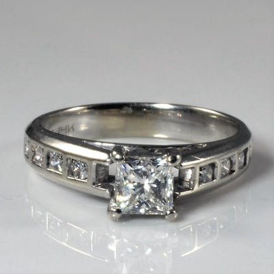 Princess Diamond Engagement Ring | 0.80ctw | SZ 6 |