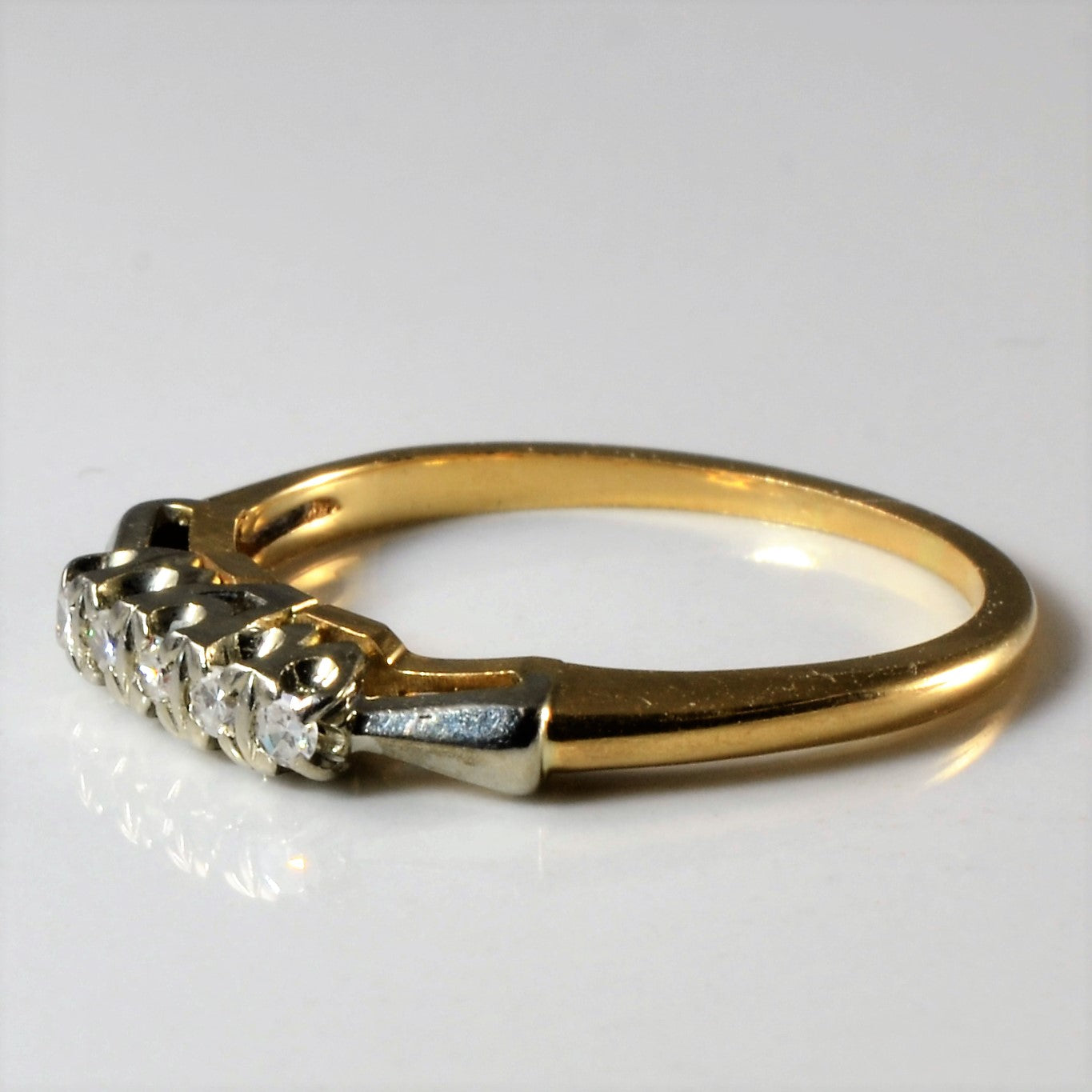 Five Stone Diamond Ring | 0.08ctw | SZ 6 |