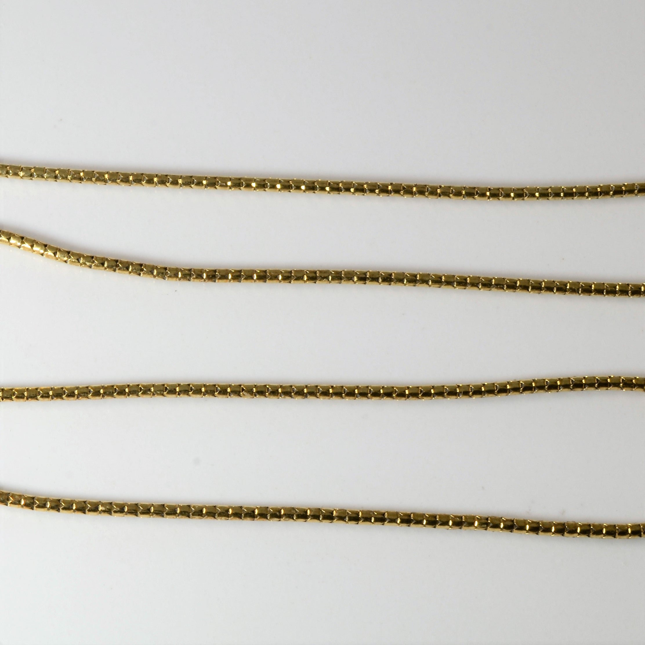 14k Yellow Gold Cobra Chain | 20" |