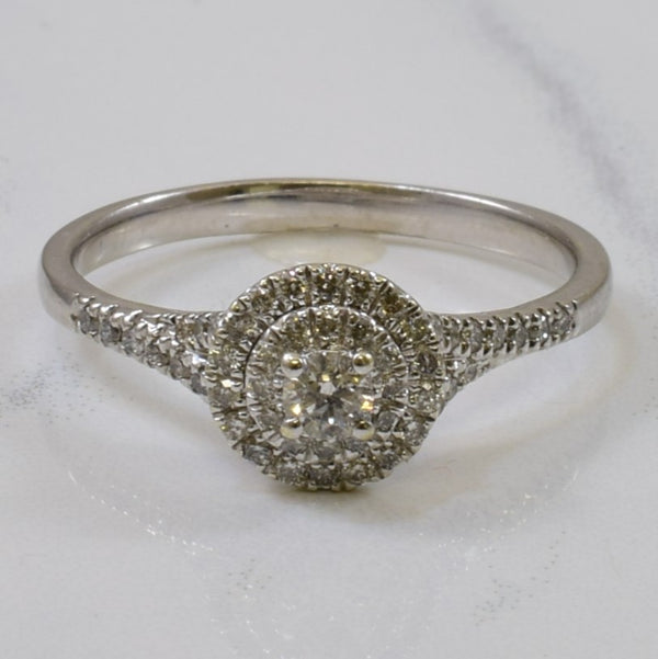 Diamond Cathedral Wedding Ring | 0.50ctw | SZ 9.5 |