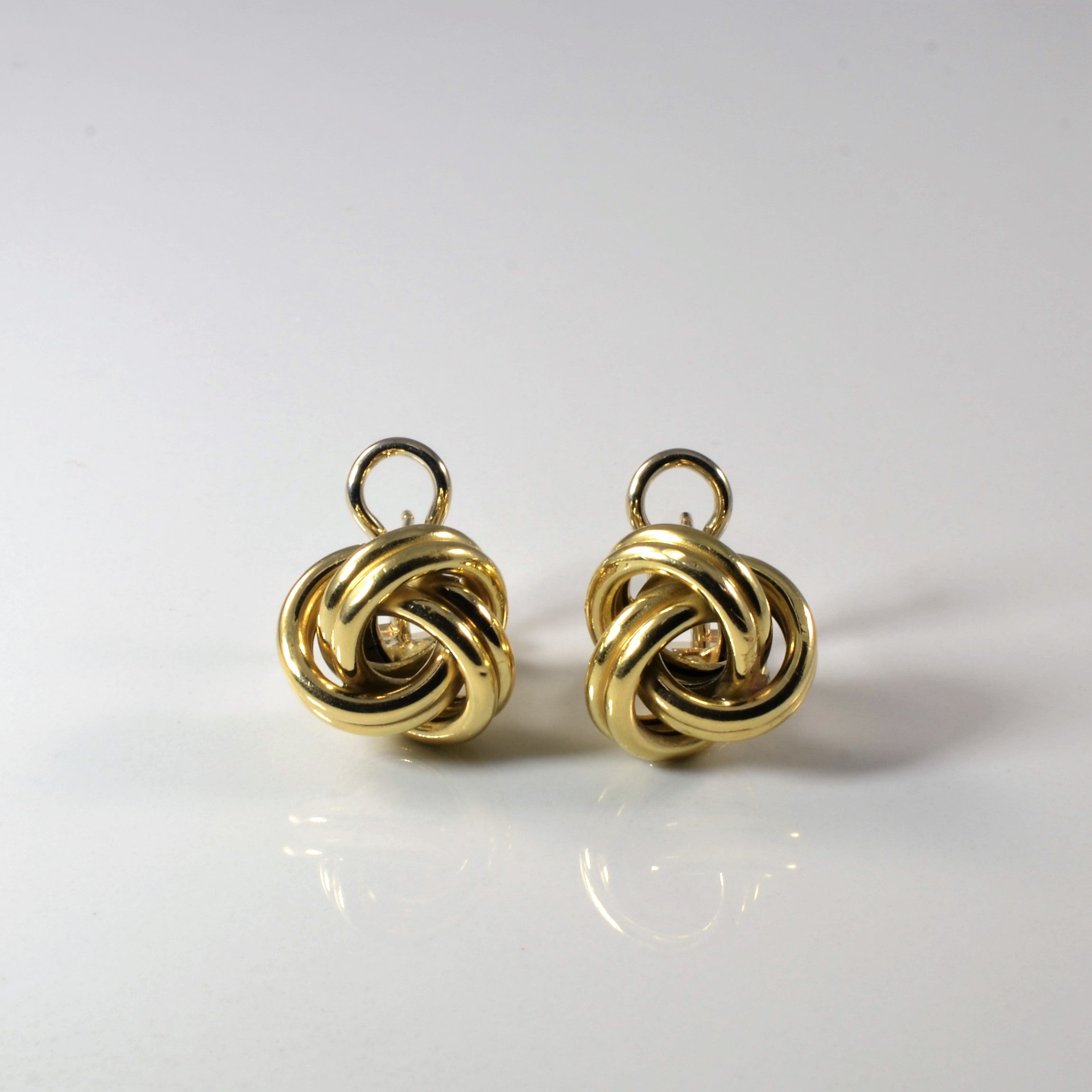 Large Love Knot Studs |