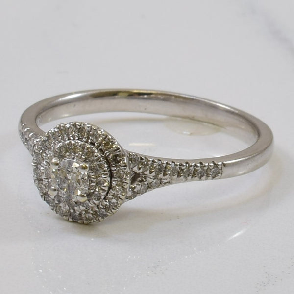 Diamond Cathedral Wedding Ring | 0.50ctw | SZ 9.5 |