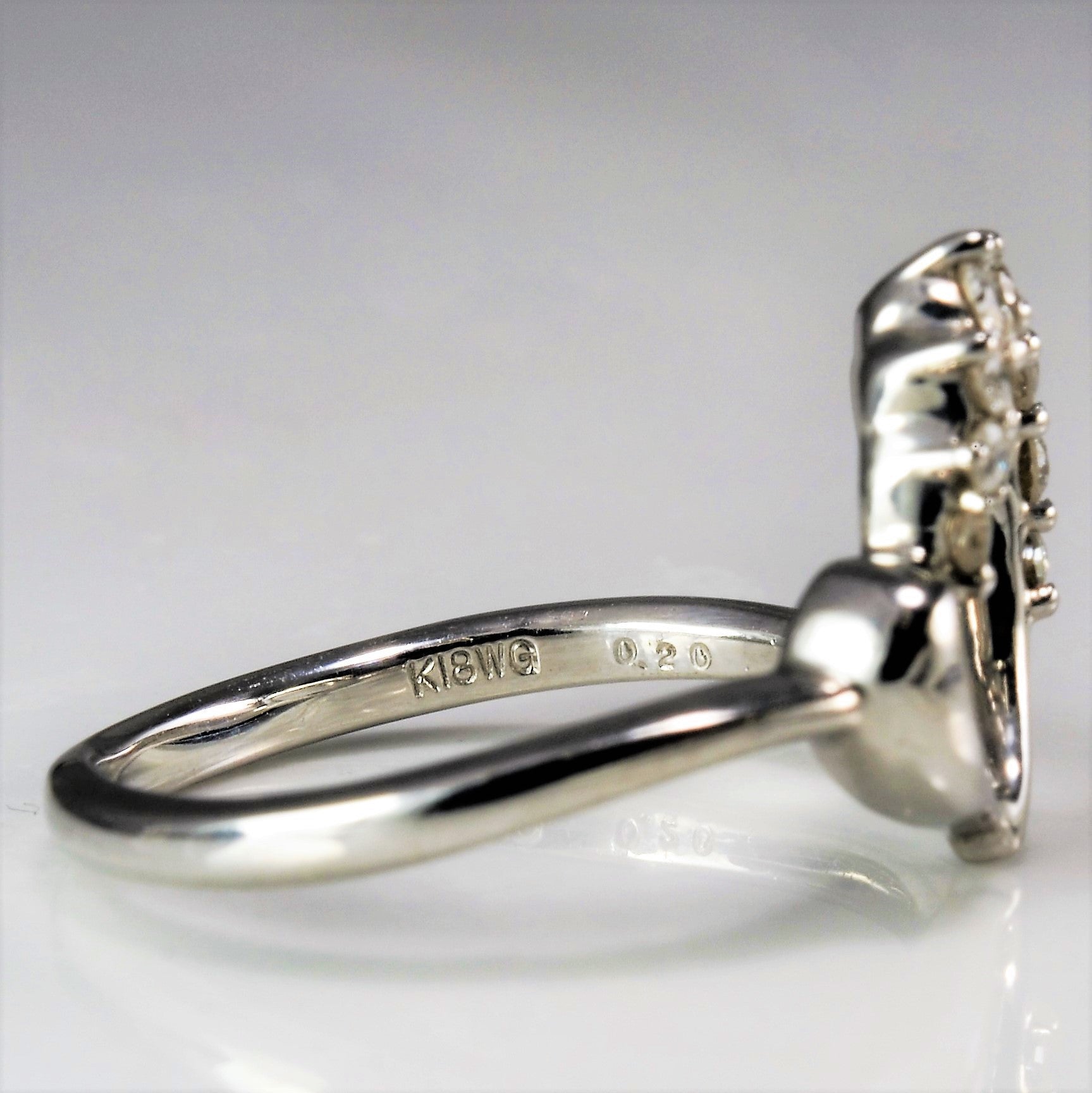 18k Diamond Promise Ring | 0.20 ctw | SZ 5 |