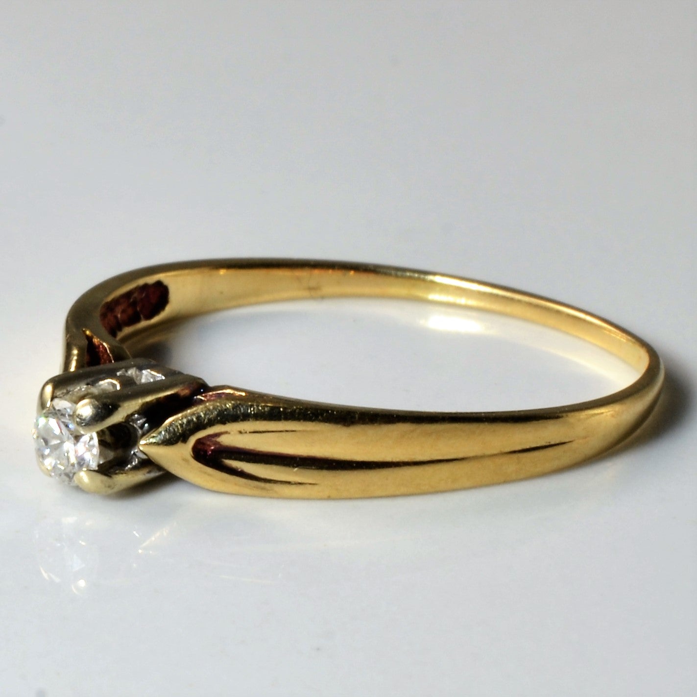 Solitaire Diamond Ring | 0.08ct | SZ 8.25 |