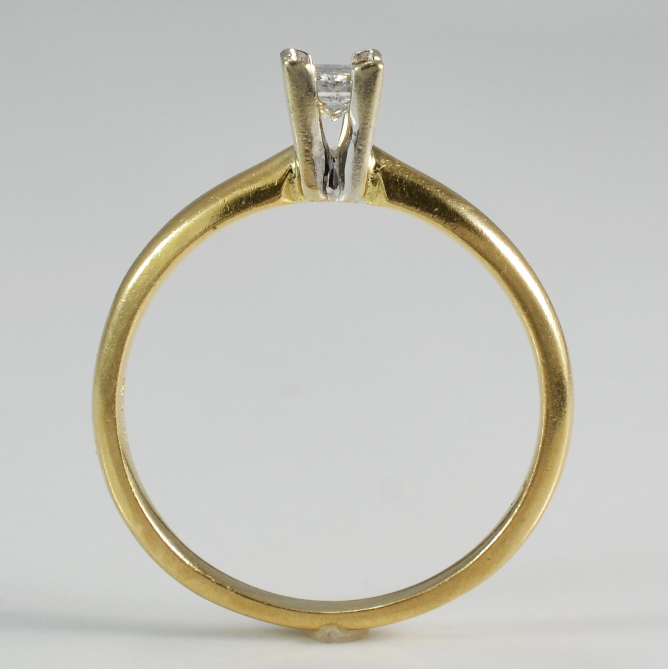 Petite Princess Diamond Solitaire Ring | 0.25ct | SZ 7.25 |