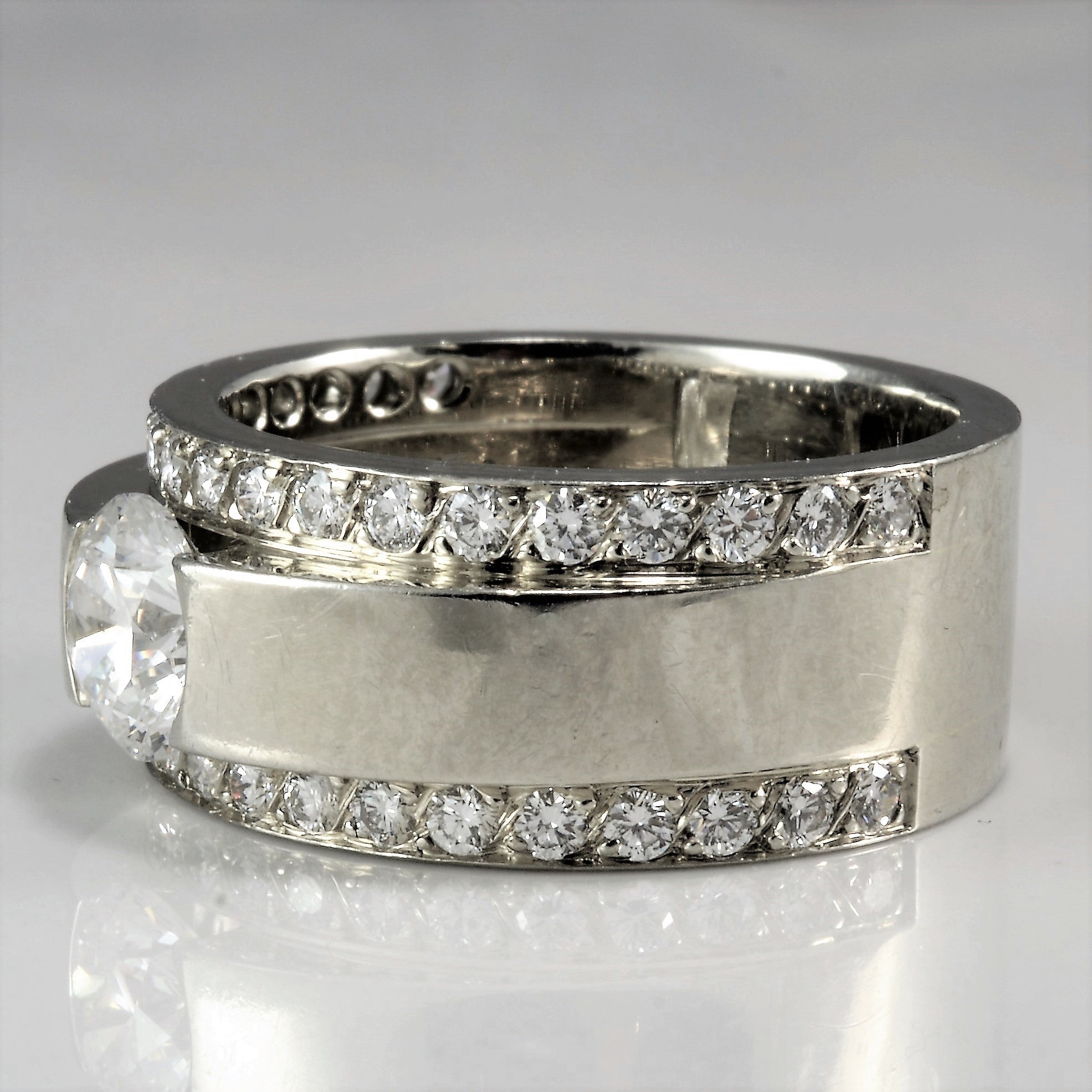 Polar Bear Diamond Engagement Ring | 1.25 ctw, SZ 6 |