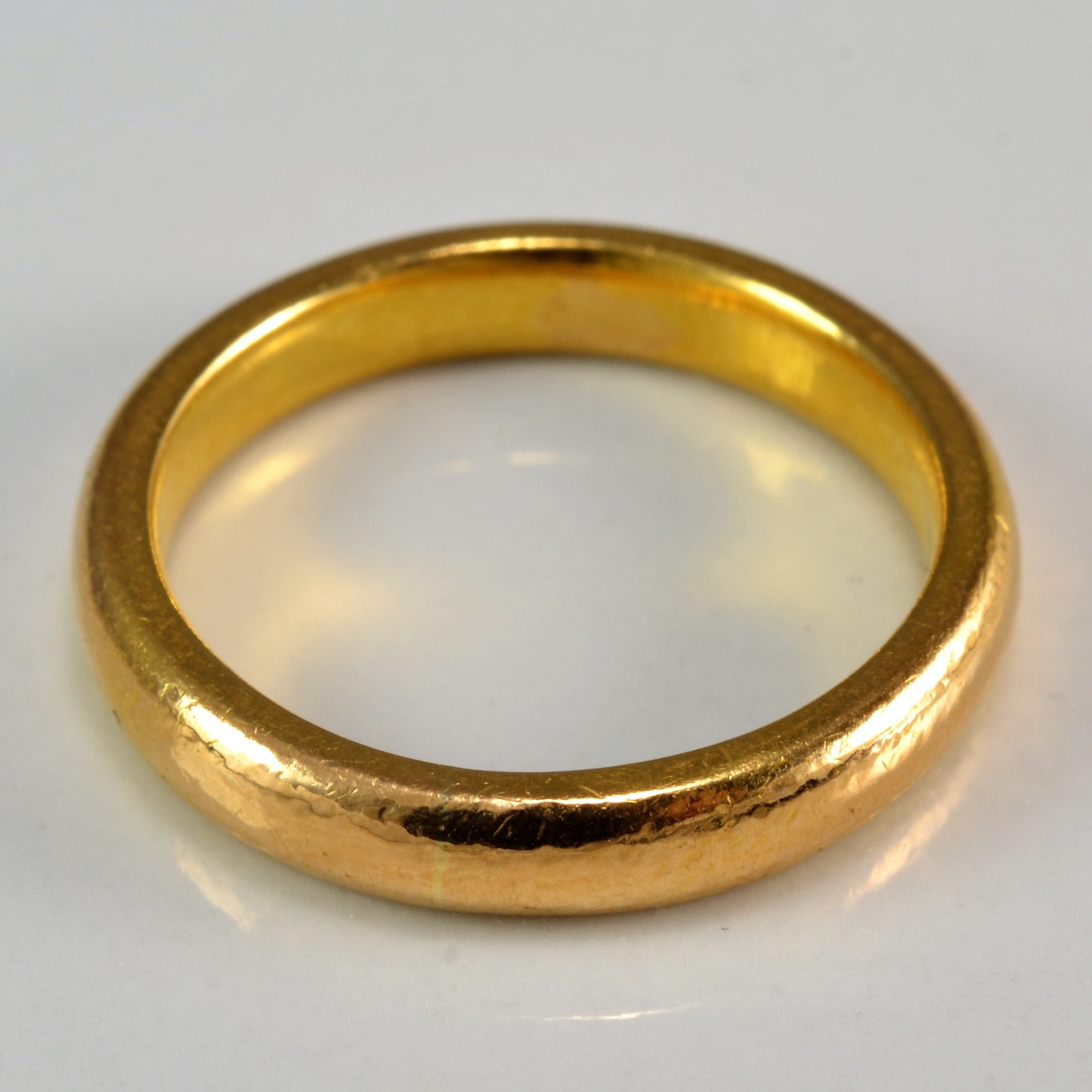 1890s Yellow Gold Band | SZ 5.5 |