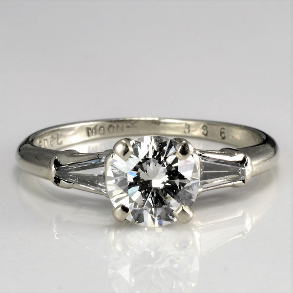 Three Stone Diamond Engagement Ring | 1.06 ctw, SZ 5 |