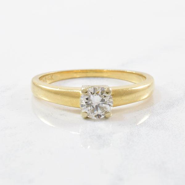Diamond Solitaire Engagement Ring | 0.40ct | SZ 5.25 |
