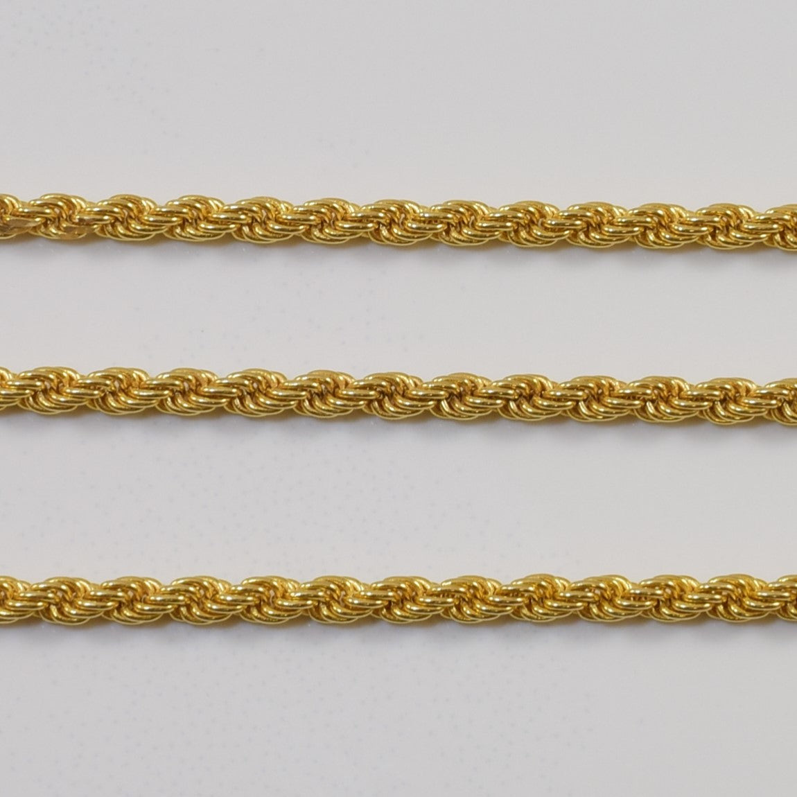 14k Yellow Gold Twisted Rope Chain | 24" |