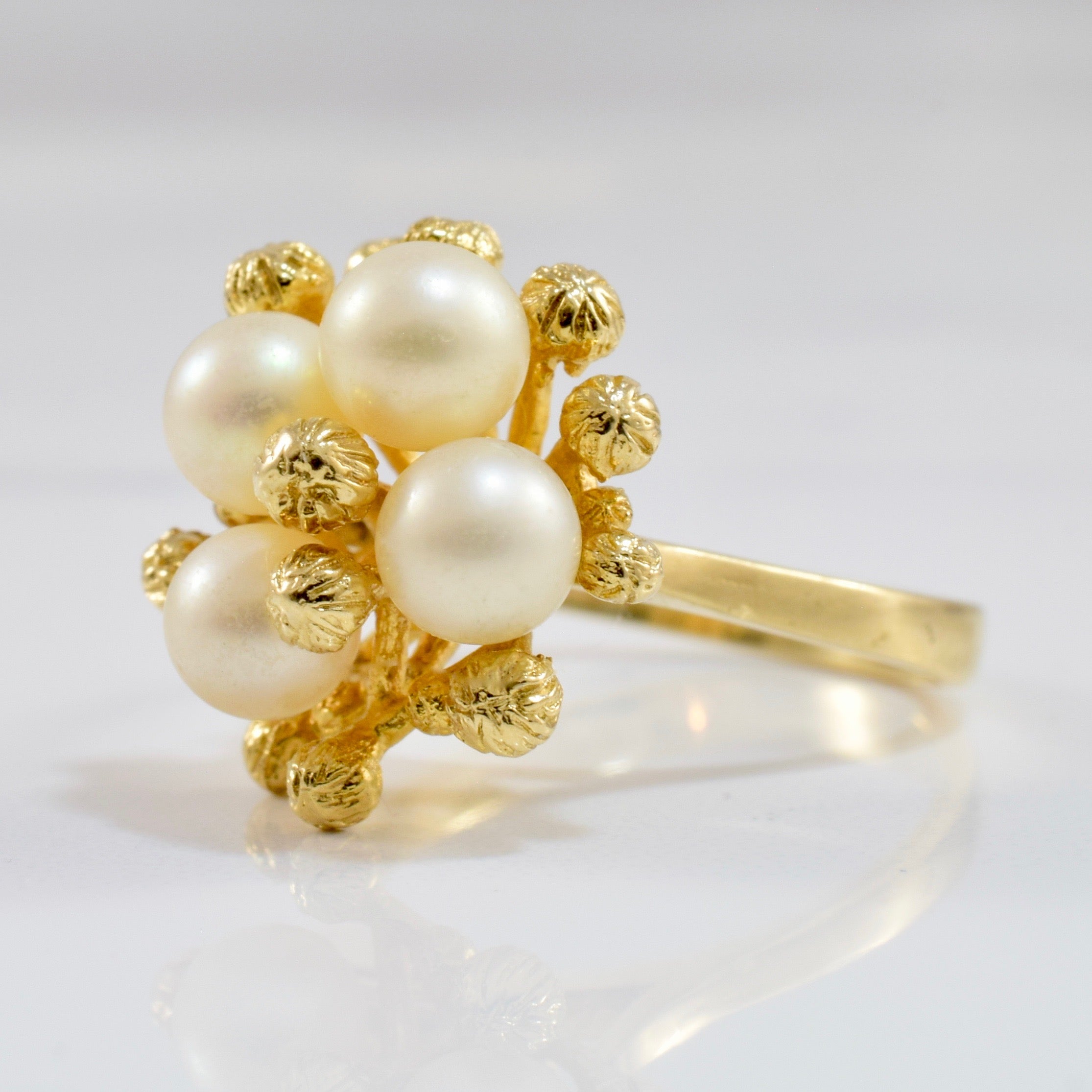 Pearl Cluster Ring | SZ 7 |