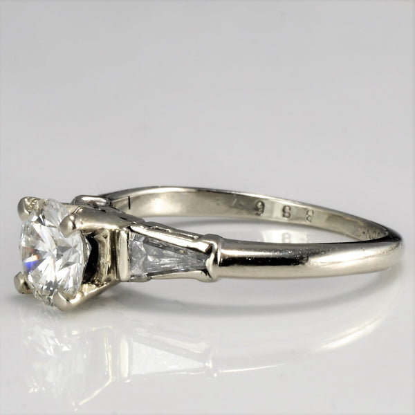 Three Stone Diamond Engagement Ring | 1.06 ctw, SZ 5 |