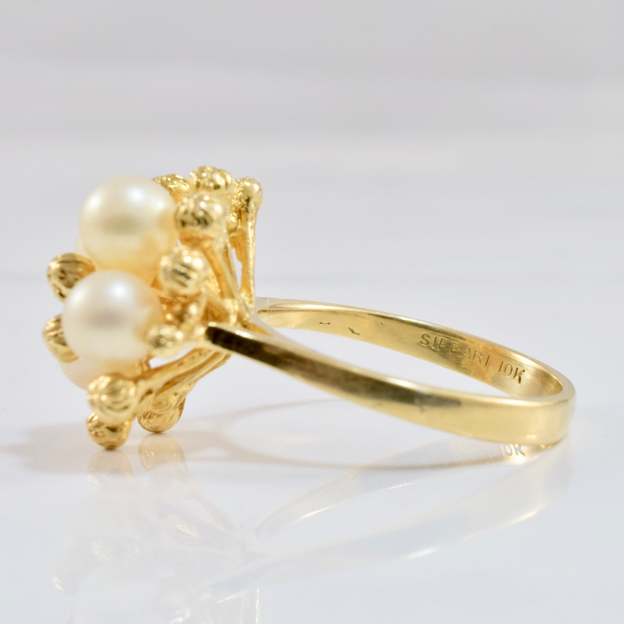 Pearl Cluster Ring | SZ 7 |