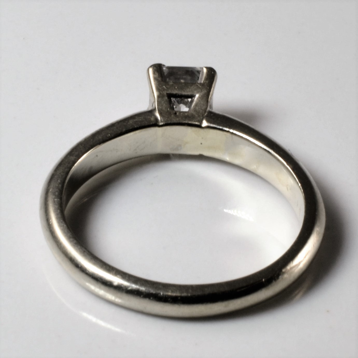 Solitaire Princess Diamond Ring | 0.64ct | SZ 6.25 |