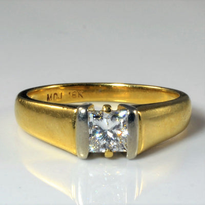 Flush Princess Diamond Engagement Ring | 0.50ct | SZ 6.75 |