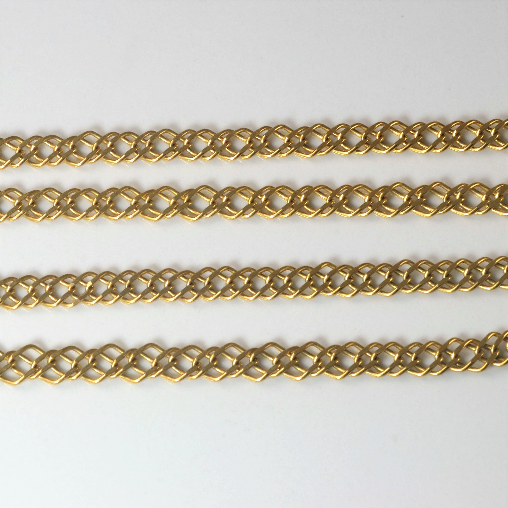 10k Yellow Gold Parallel Chain | 17" |