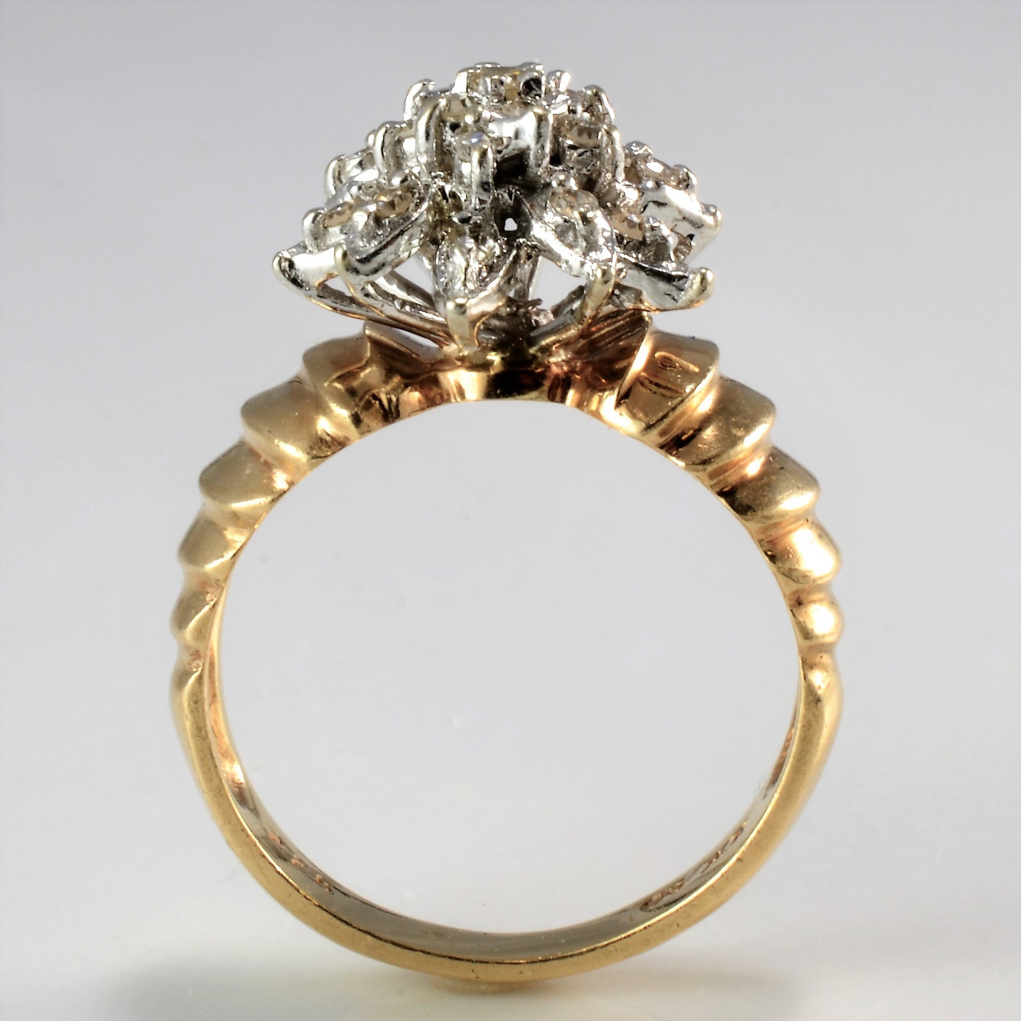 Classic Diamond Cluster Ring | 0.20 ctw, SZ 6 |