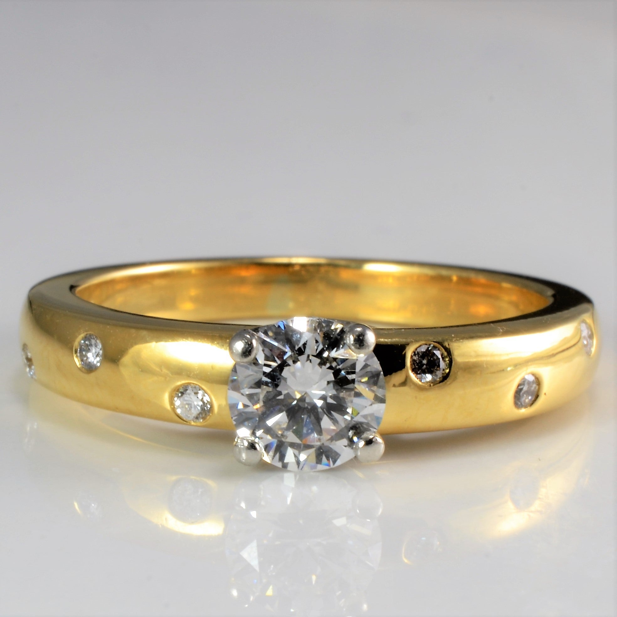 Montecristo' Canadian Diamond Constellation Engagement Ring | 0.78ctw | SZ 7.75 |