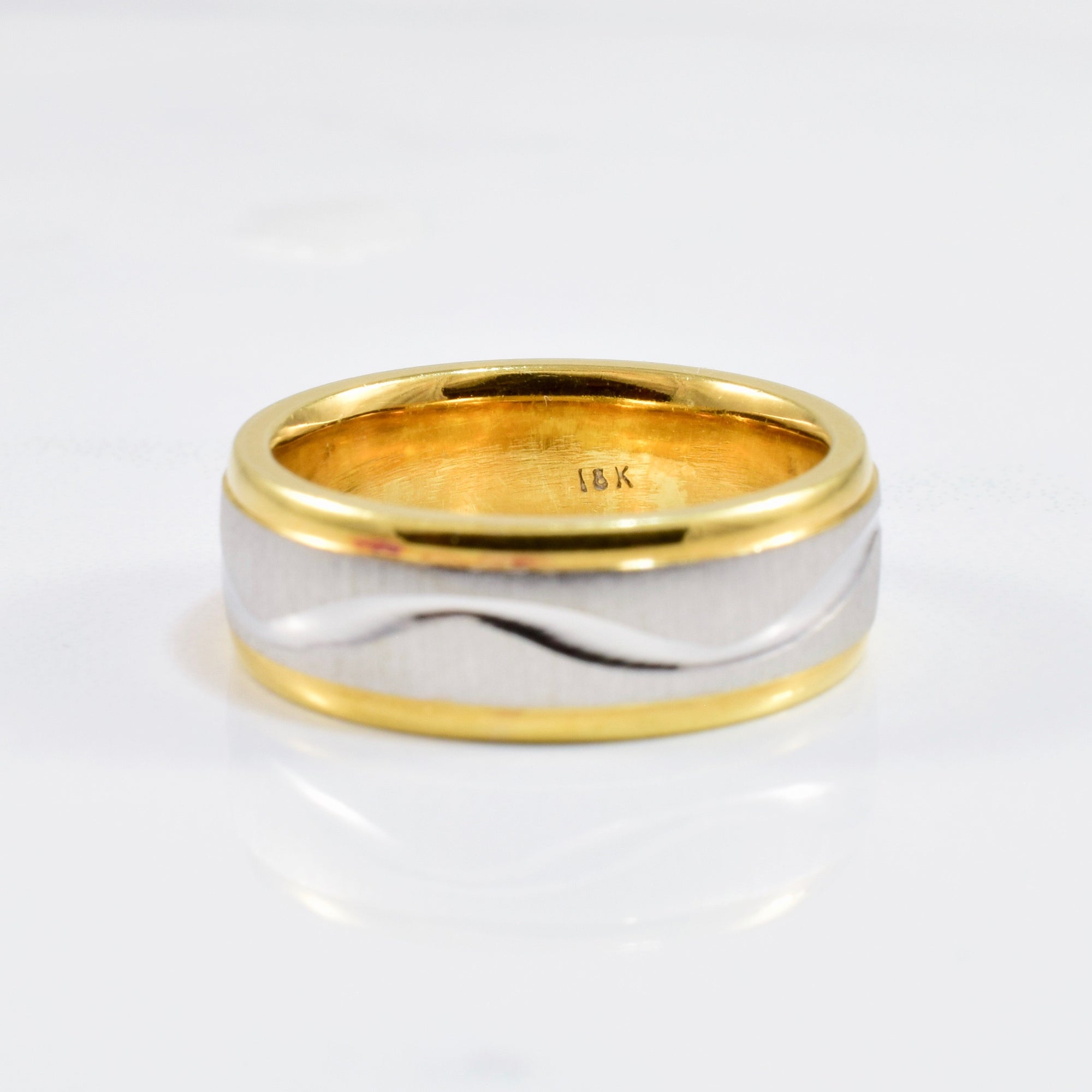 Two Tone Gold Band | SZ 5.5 |
