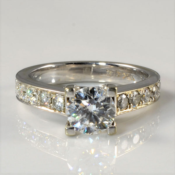 Canadian Diamond Engagement Ring | 1.37ctw | SZ 4.5 |