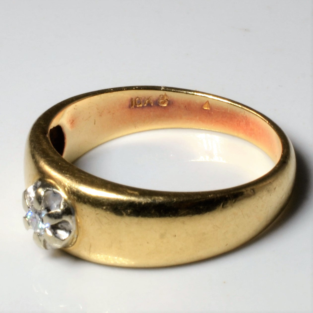 Illusion Claw Set Diamond Band | 0.06ct | SZ 9.25 |