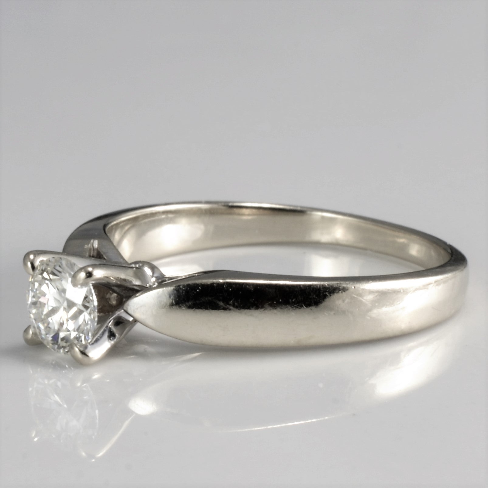 Solitaire Diamond Engagement Ring | 0.30 ct, SZ 5 |