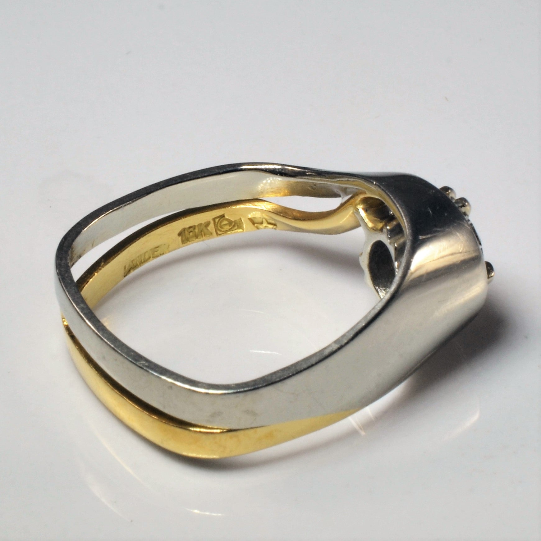 Double Prong Bypass Diamond Ring | 1.01ct | SZ 8.25 |