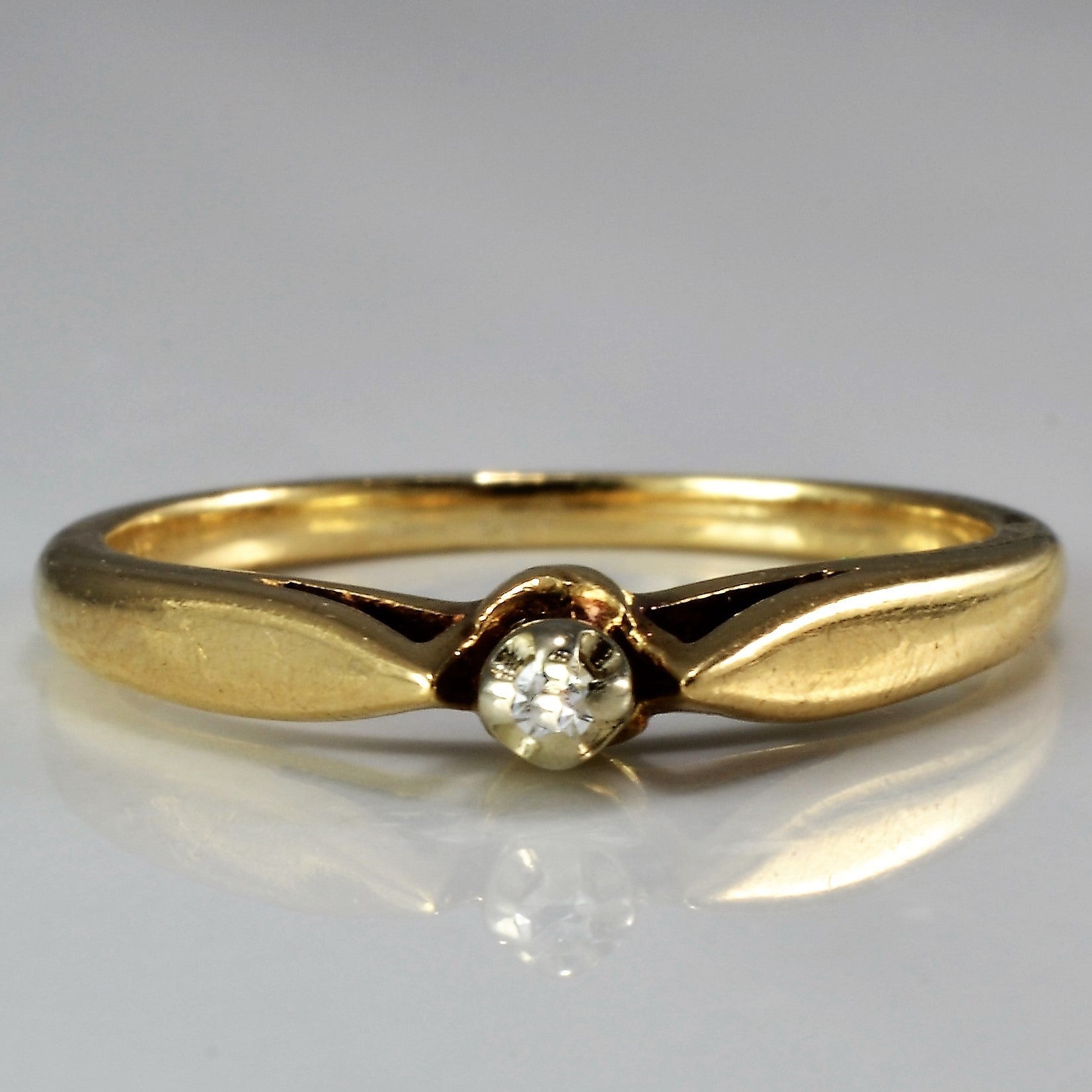 Petite Tapered Diamond Ring | SZ 4.5 |