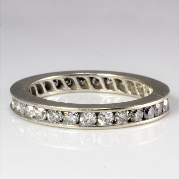 Channel Diamond Eternity Band | 0.58 tw, SZ 6.25 |