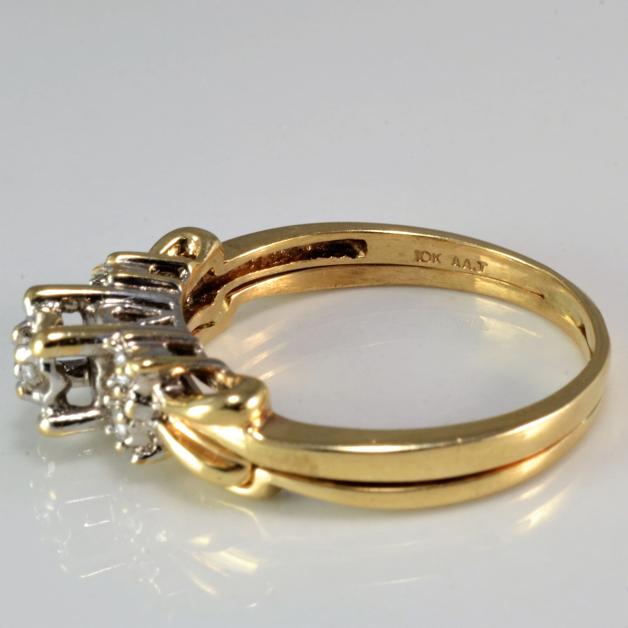 Illusion Set Diamond Ring | 0.13 ctw, SZ 7 |