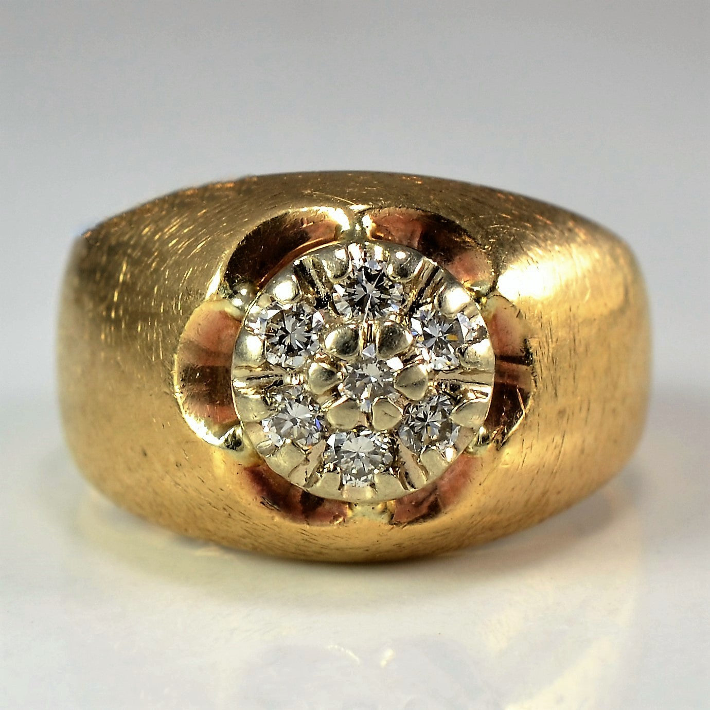 Diamond Illusion Cluster Ring | 0.21 ctw, SZ 5.25 |