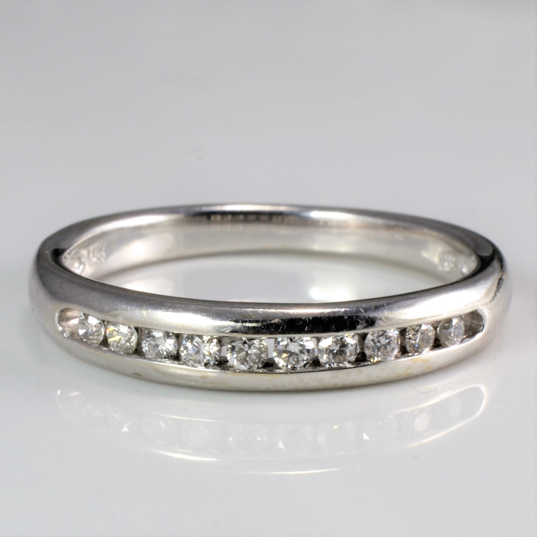 Channel Set Diamond Band | 0.20 ctw, SZ 6.5 |