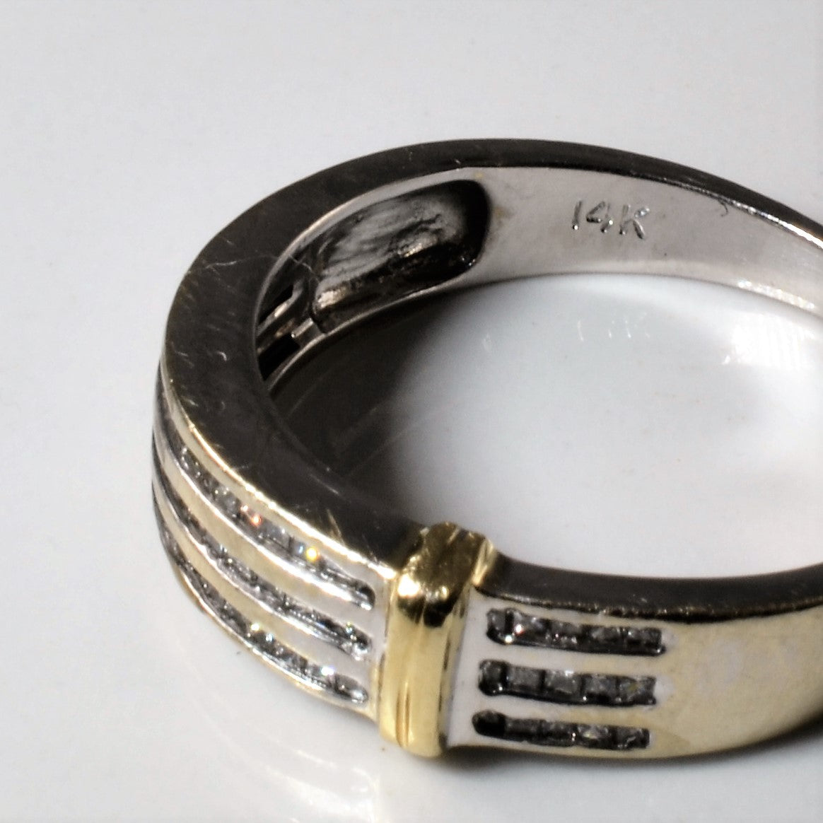 Bague triple diamant | 1,00 ct au total | Taille 10 | 