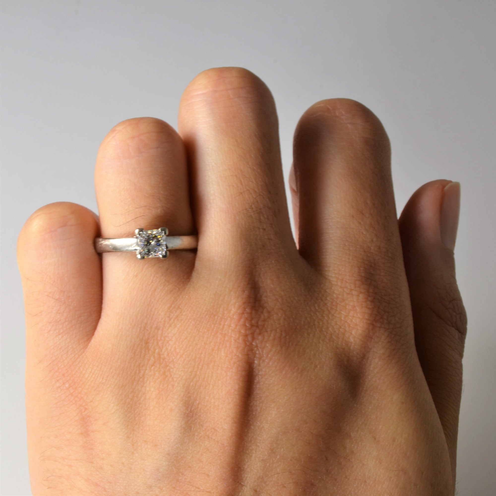 Princess Diamond Engagement Ring | 0.64ct | SZ 6.25 |