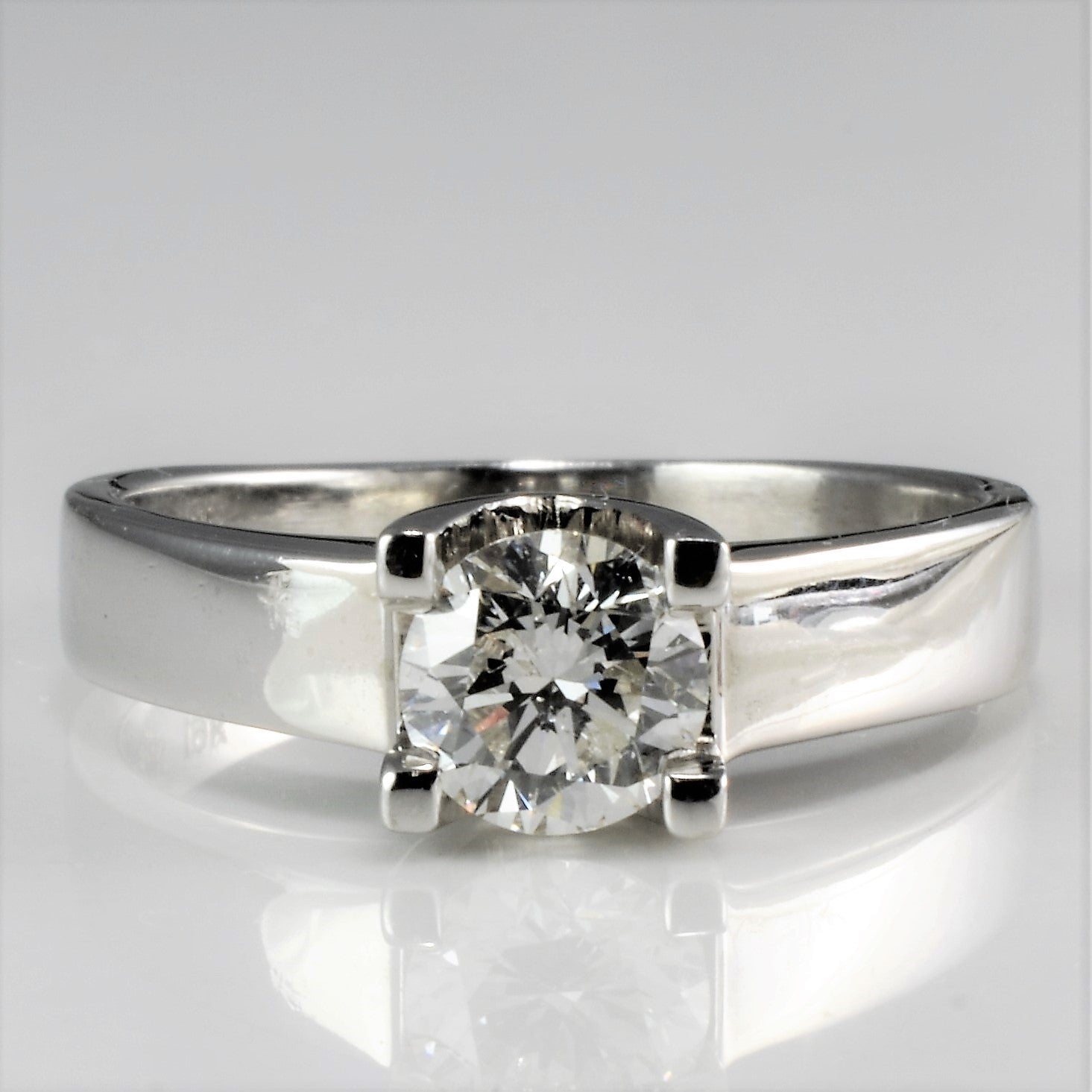 Solitaire Diamond Engagement Ring | 0.56 ct, SZ 5 |