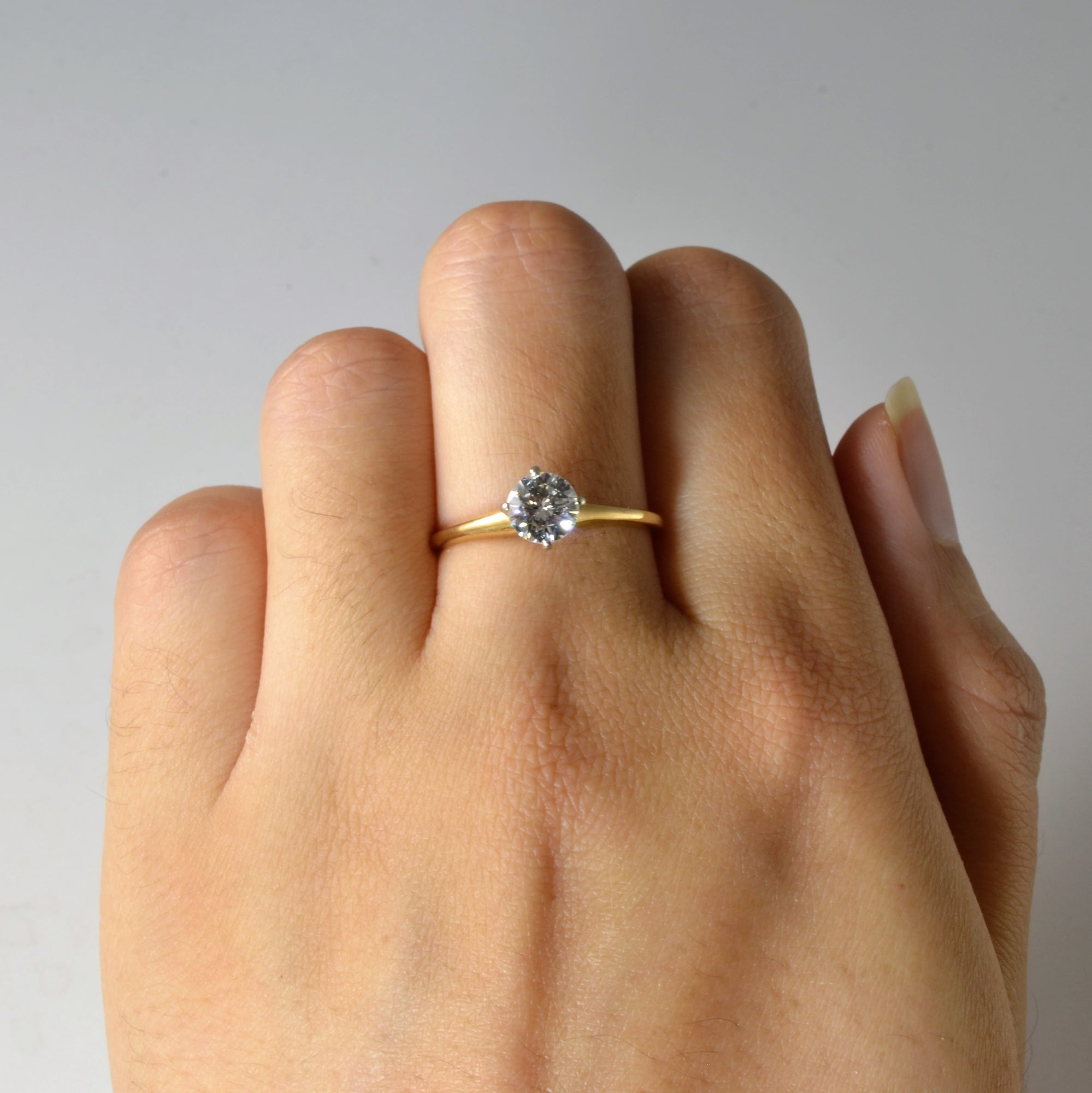 Orange Blossom' Late 1930s Solitaire Engagement Ring | 0.69ct | SZ 7 |