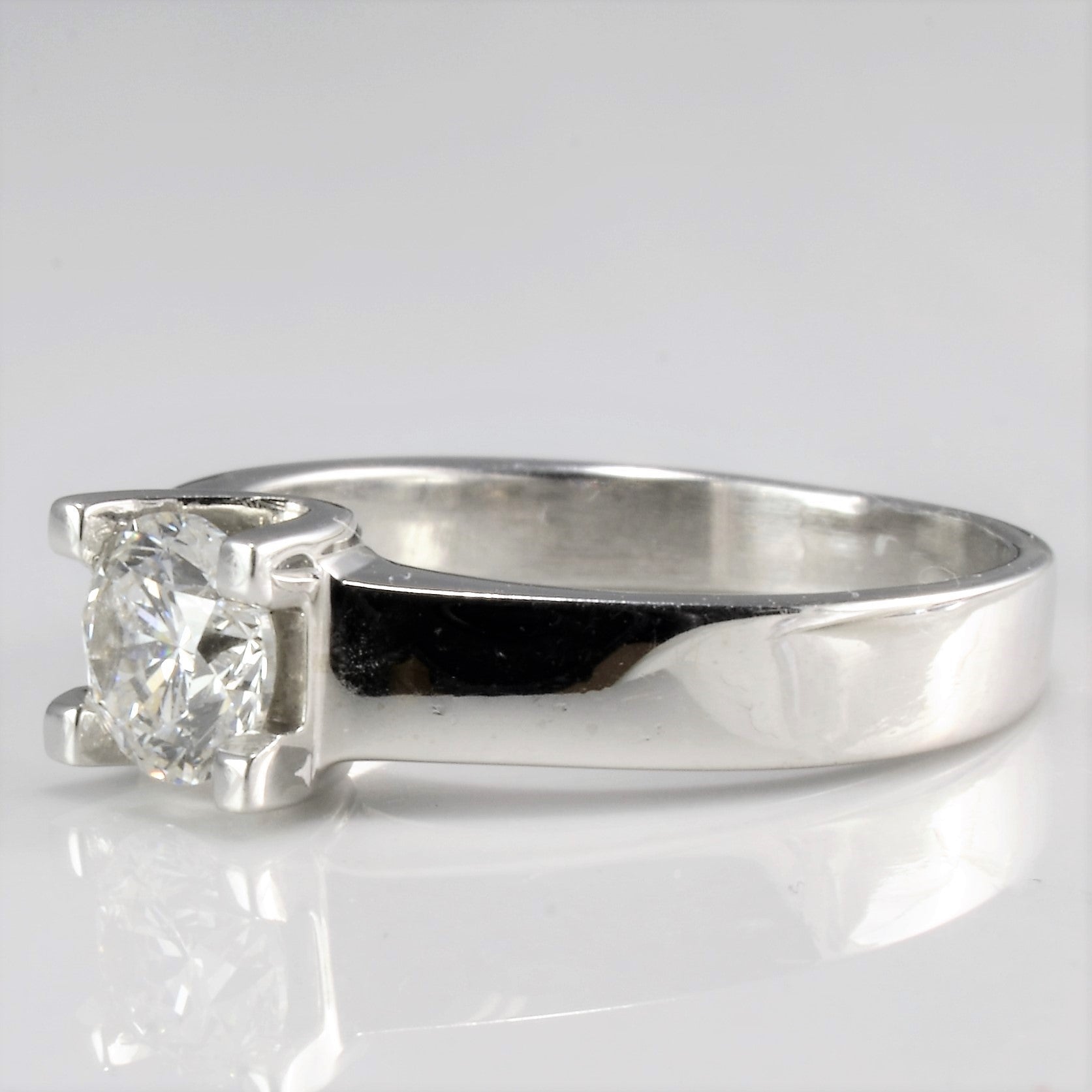 Solitaire Diamond Engagement Ring | 0.56 ct, SZ 5 |