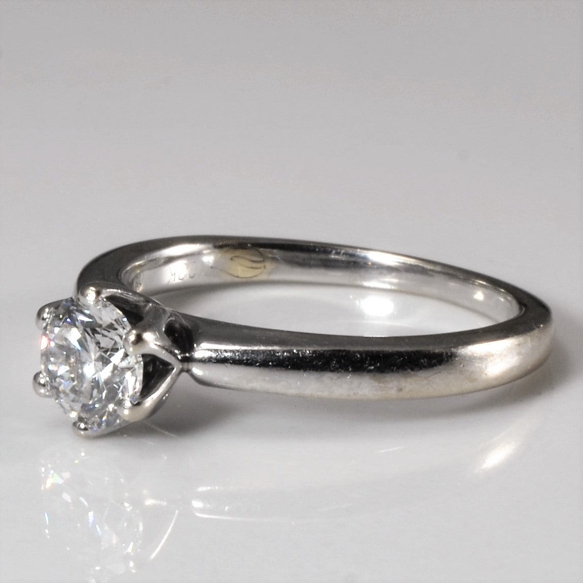 Six Prong Solitaire Diamond Ring | 0.50ct | SZ 4.5 |