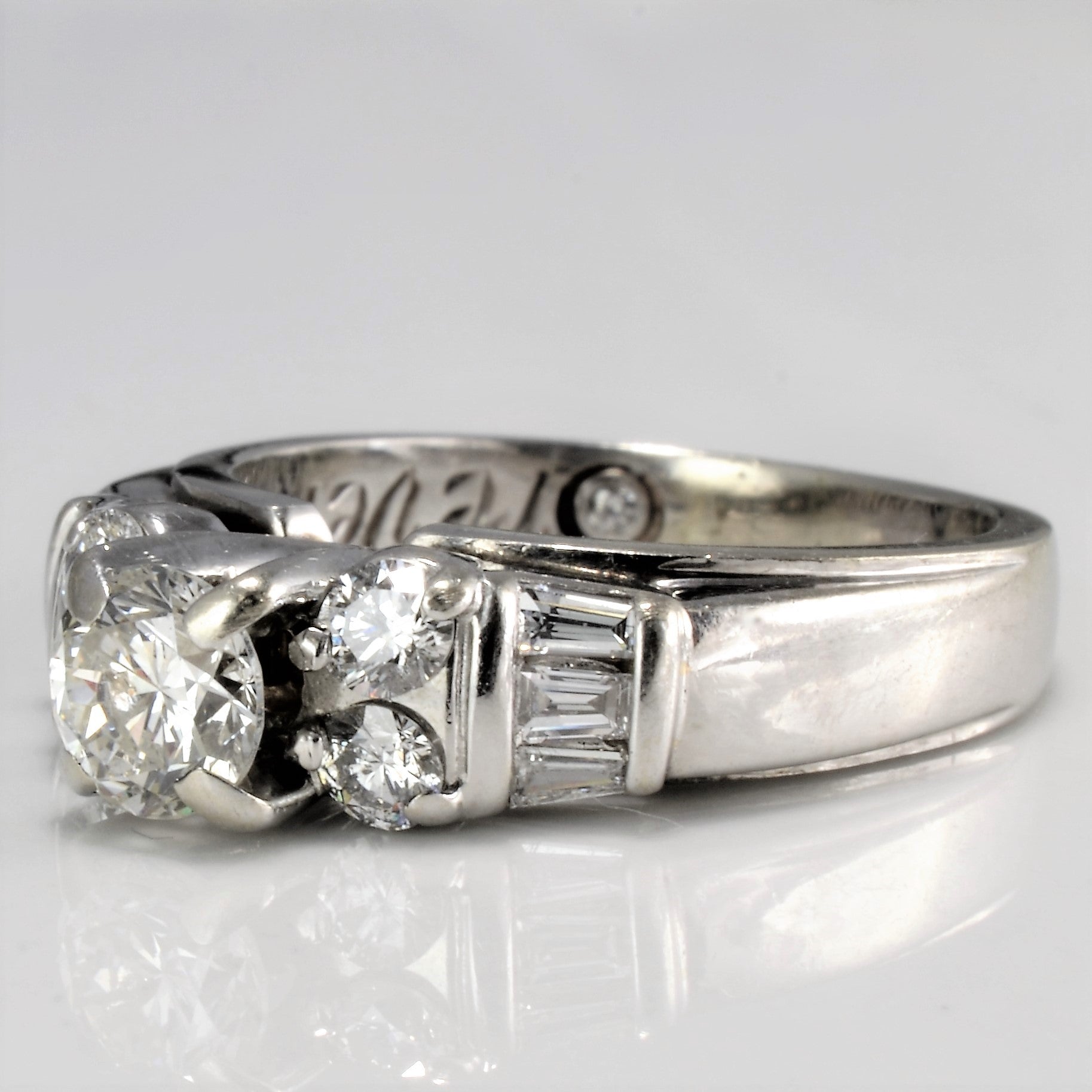 Multi Diamond Engagement Ring | 0.77 ctw | SZ 4.75 |
