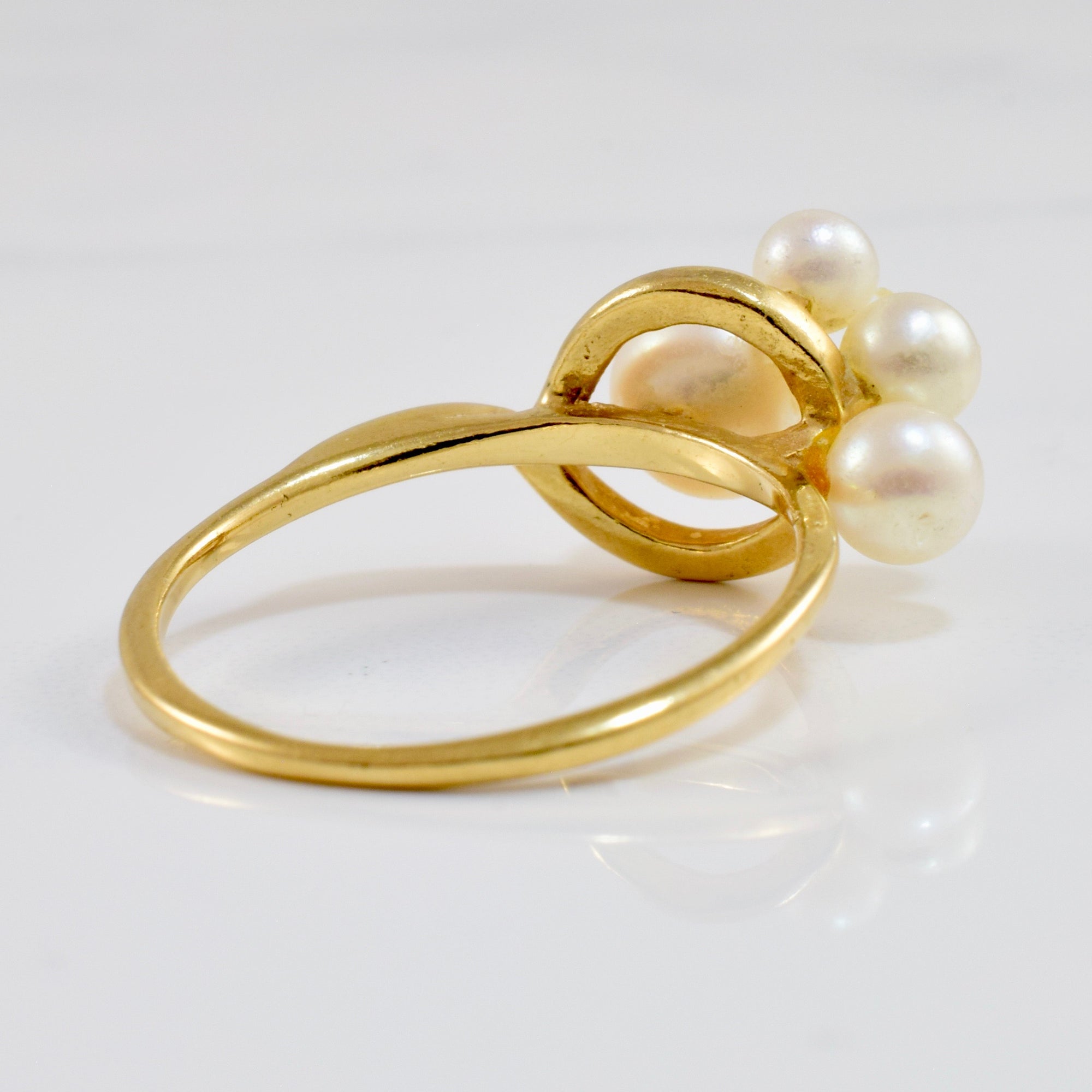 Pearl Bypass Ring | SZ 6.75 |