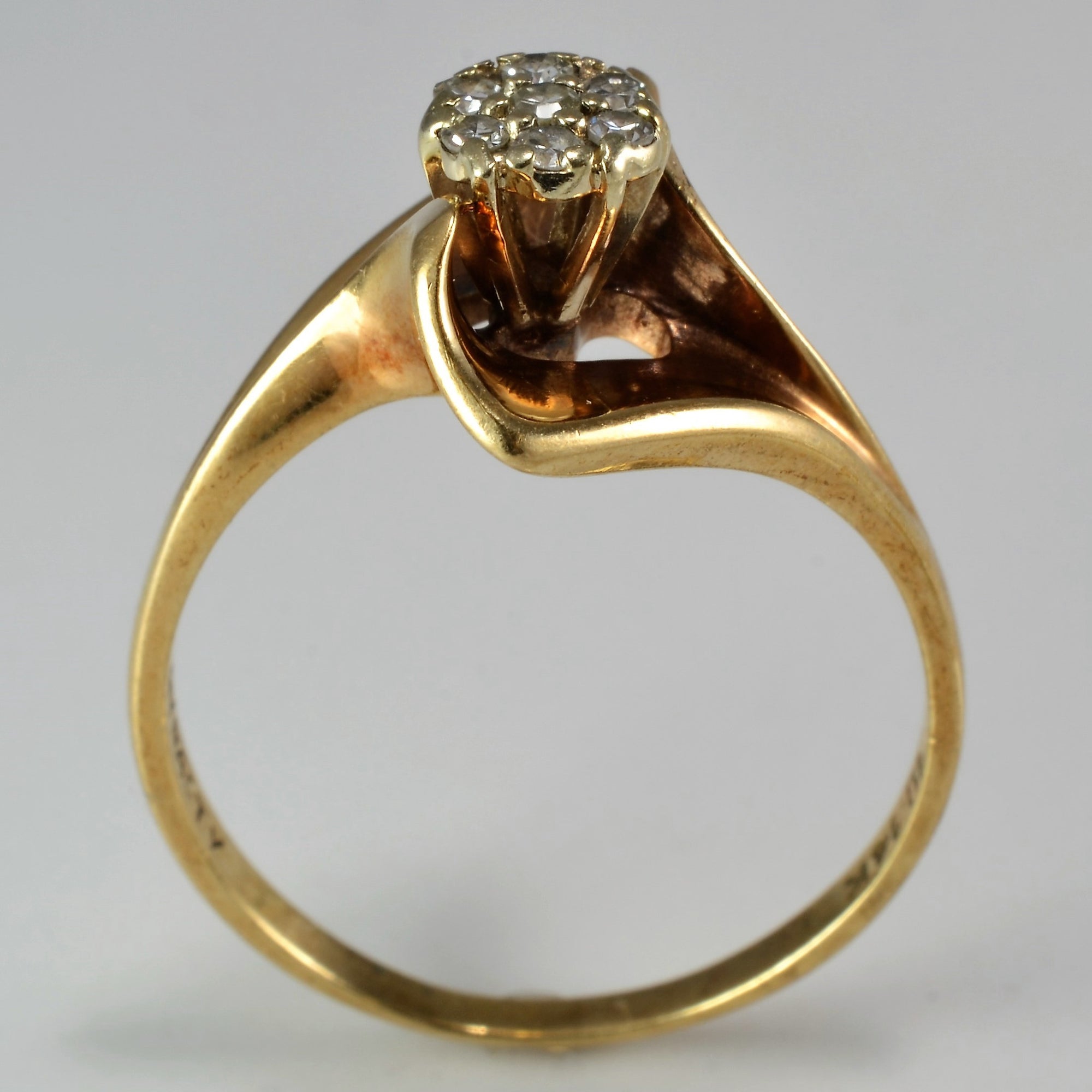 Bold Cluster Cocktail Ring | 0.07 ctw, SZ 8 |
