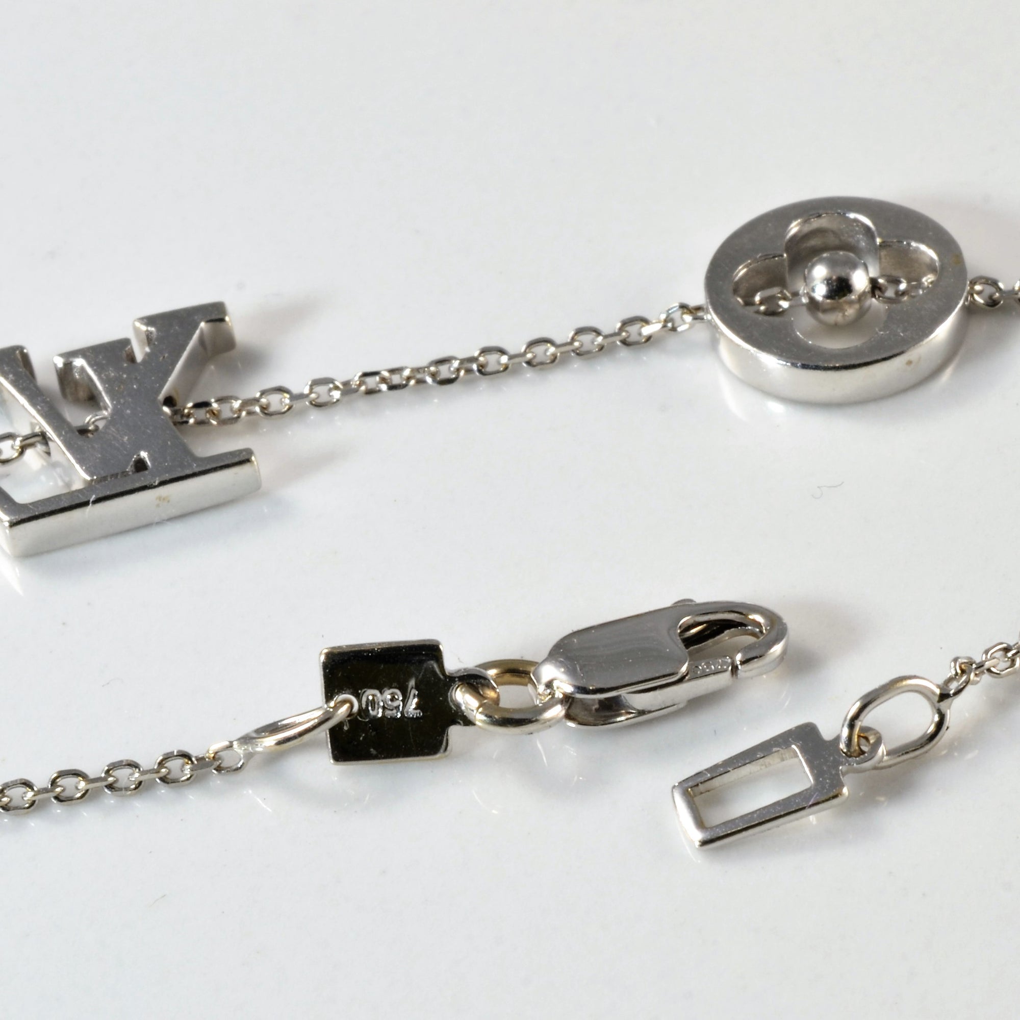 Louis Vuitton' Monogram Necklace | 15 