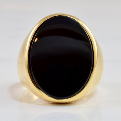 Large Onyx Ring | SZ 7.25 |