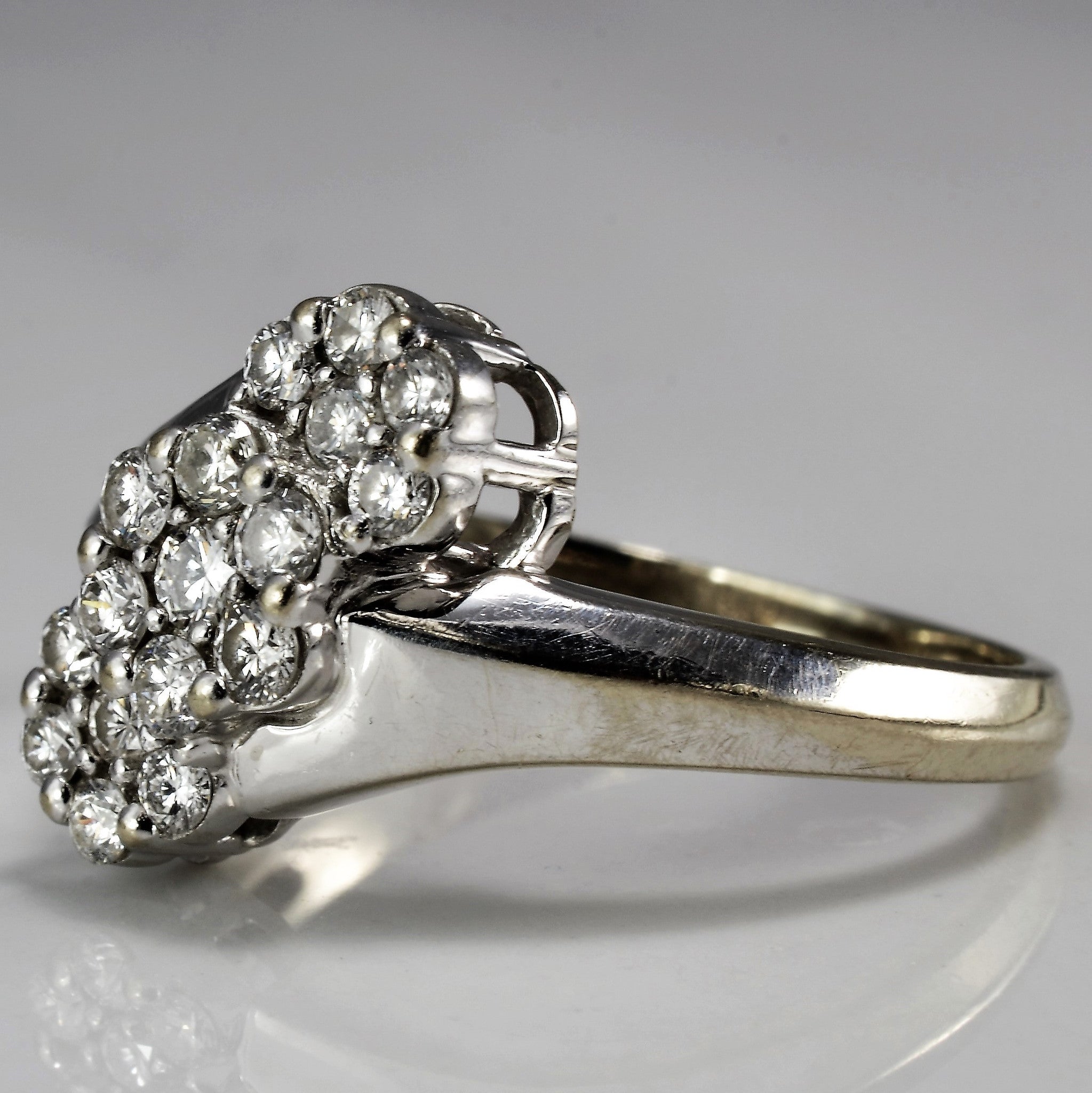 Bypass Cluster Ring | 0.51 ctw, SZ 8 |
