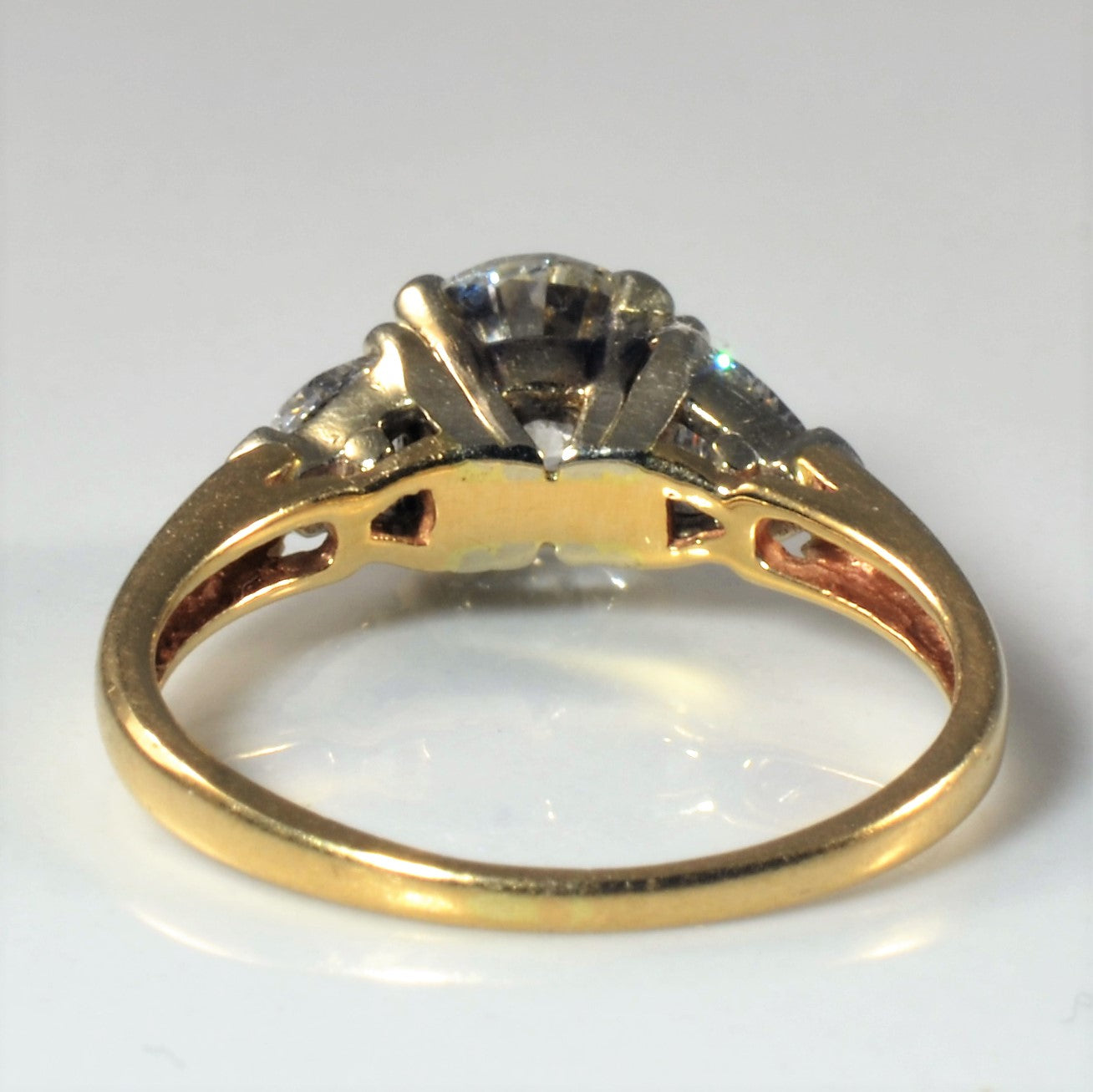 Three Stone Diamond Engagement Ring | 1.64ctw | SZ 5.25 |