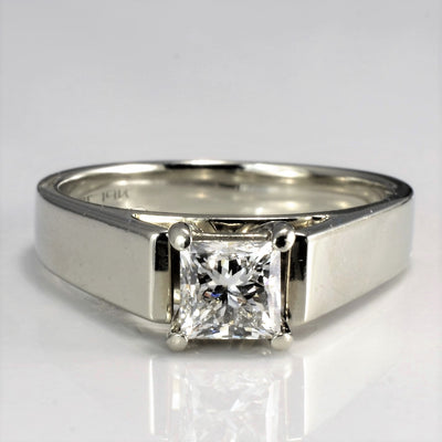 Tapered Princess Diamond Engagement Ring | 0.59 ct, SZ 6.5 |