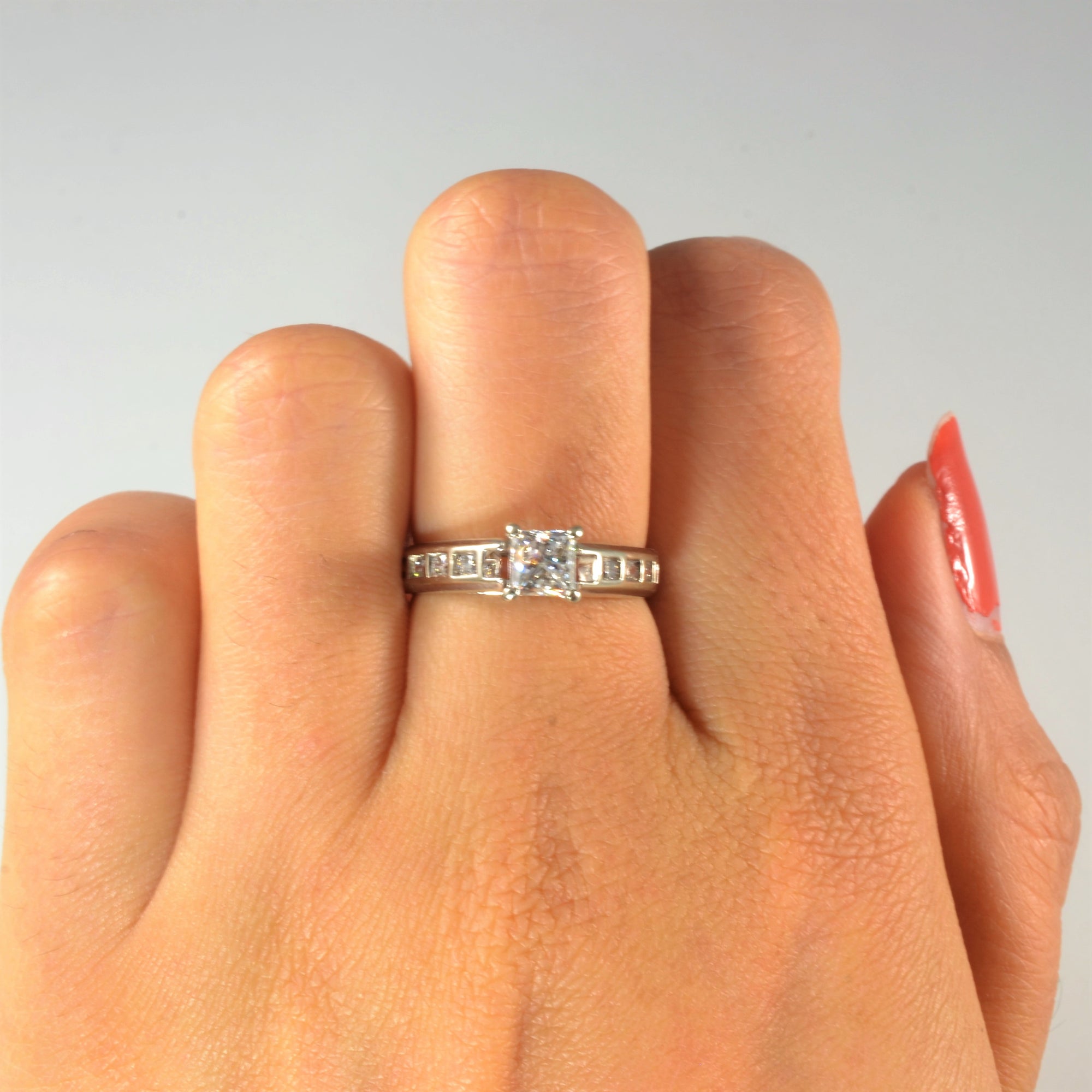 Princess Diamond Engagement Ring | 0.80ctw | SZ 6 |