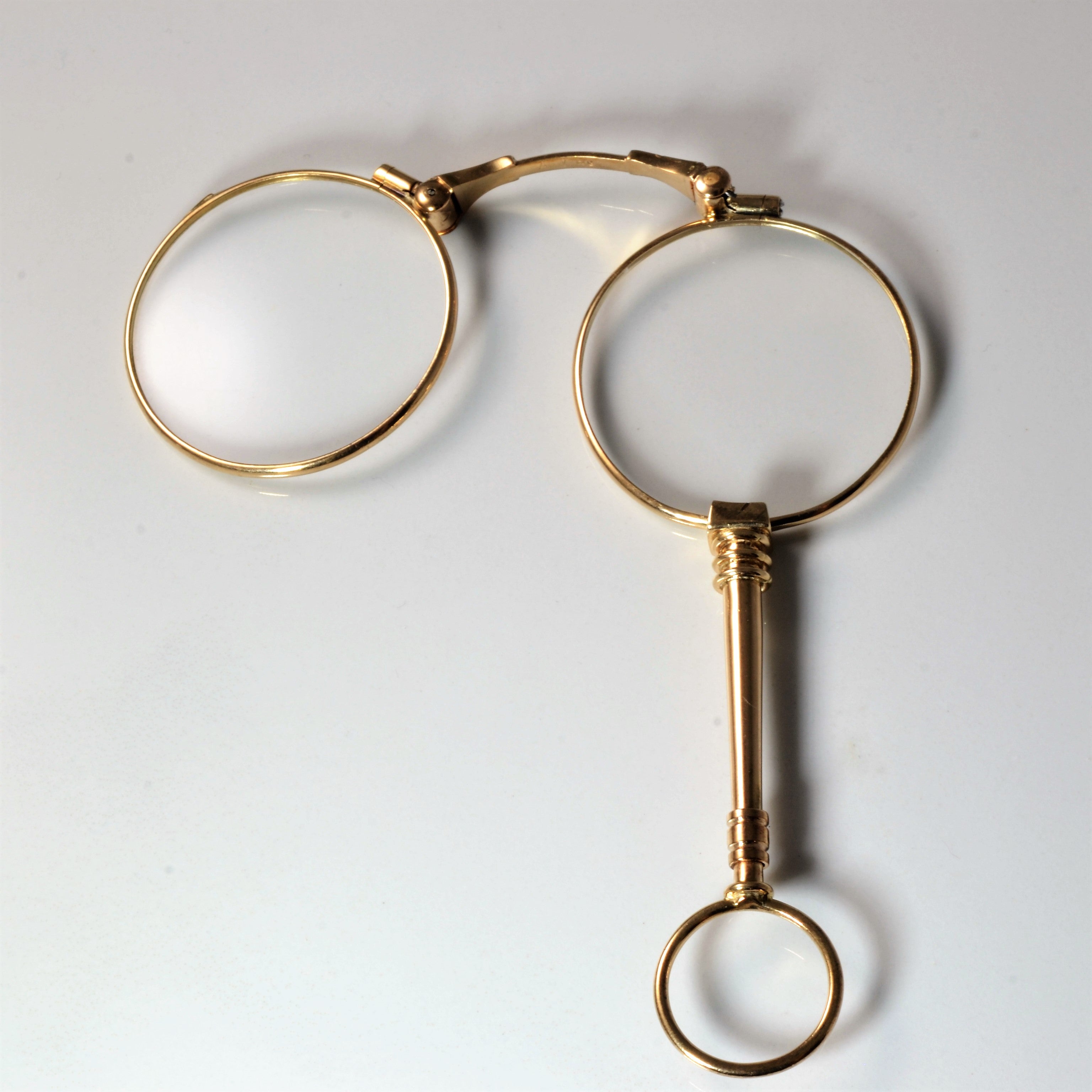 Early 1900s Yellow Gold Lorgnette Glasses |